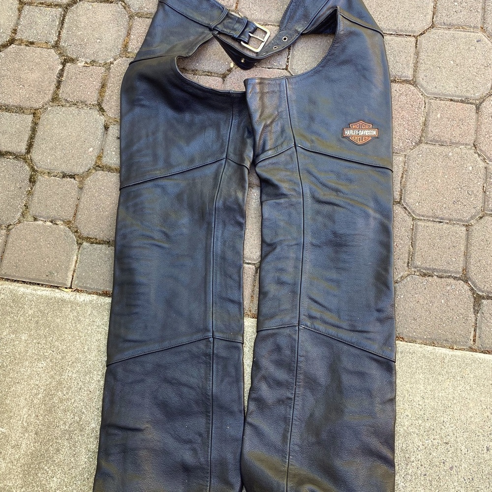 Harley Davidson woman’s chaps, size S